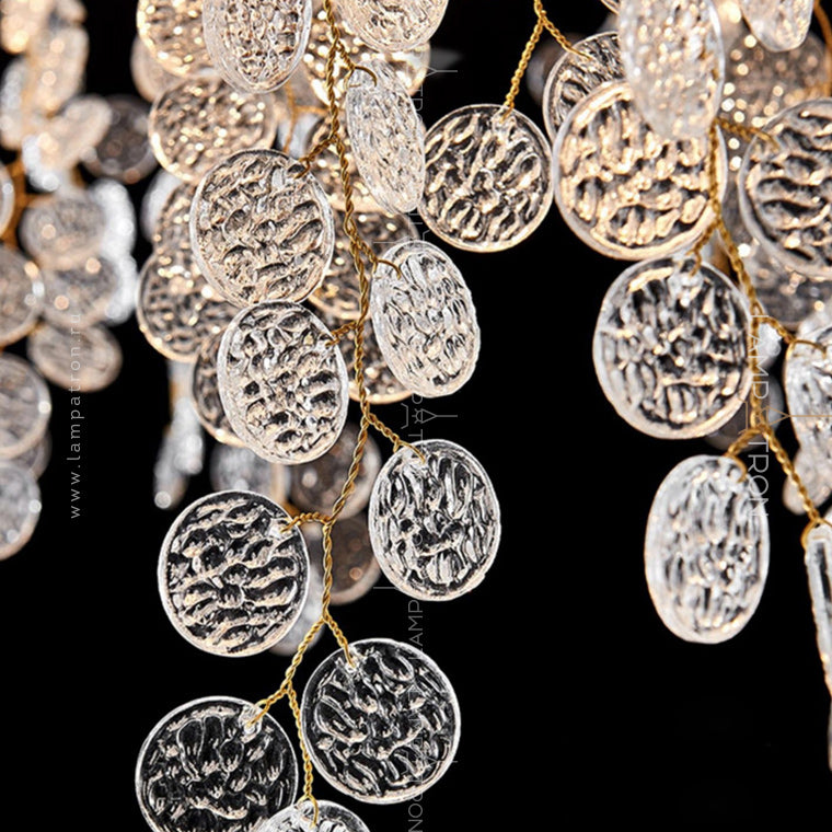 FAIRYTREE Chandelier by Lampadom - side view