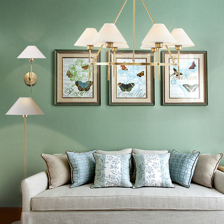 FAREL Ring Chandelier by Lampadom - side view