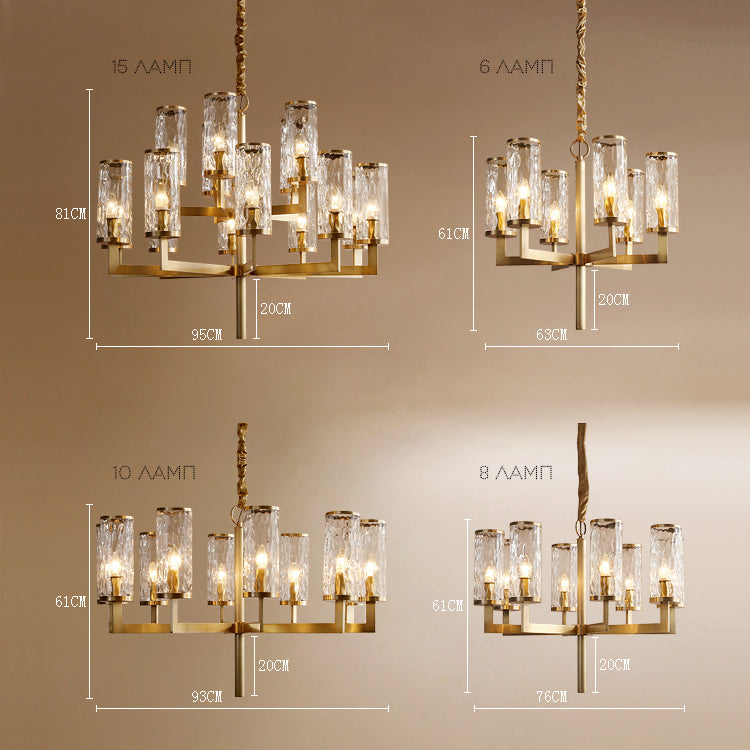 FEAT Chandelier by Lampadom - ambient shot