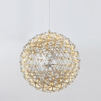 FIREWORK Chandelier by Lampadom - side view