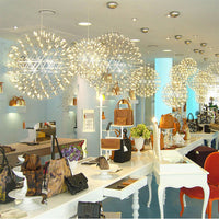 FIREWORK Chandelier by Lampadom - side view