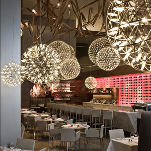FIREWORK Chandelier by Lampadom