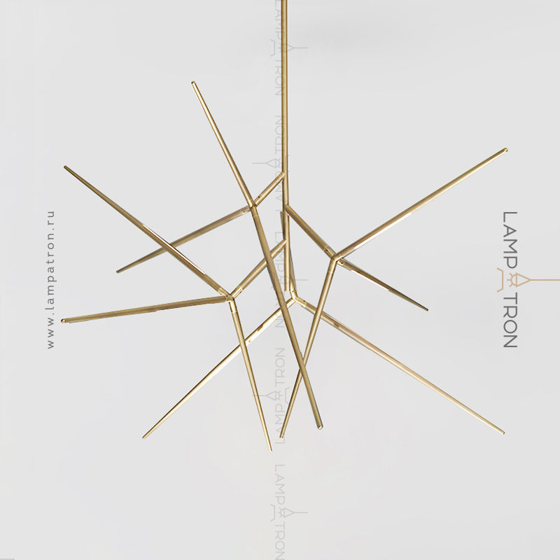 FLASK Chandelier by Lampadom - detail view