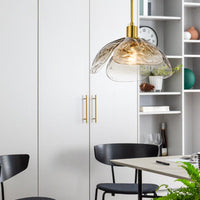 FLEUR A Pendant by Lampadom - scale reference