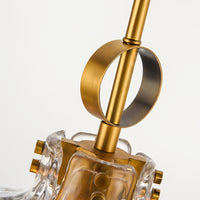 FLEUR C. Pendant by Lampadom - side view