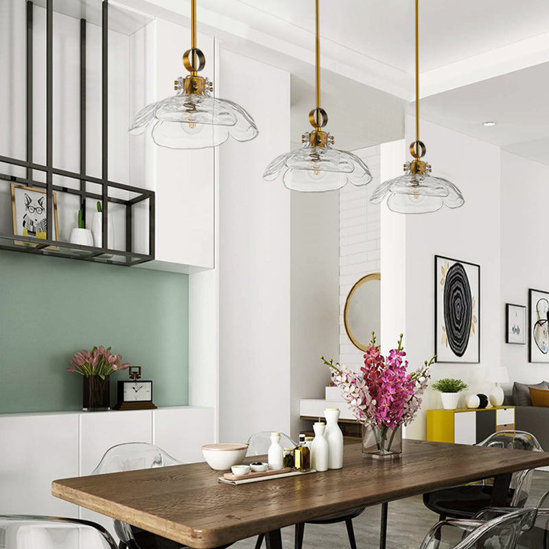 FLEUR C. Pendant by Lampadom - scale reference