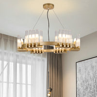 FOUNIN Ring Chandelier by Lampadom - ambient shot
