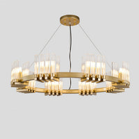 FOUNIN Ring Chandelier by Lampadom - angle view