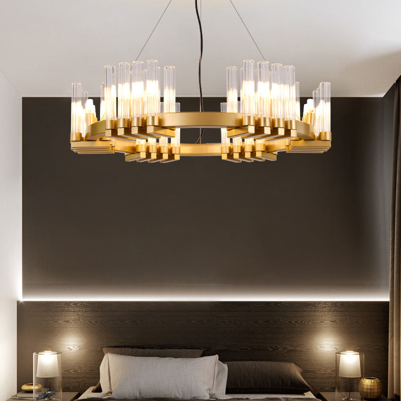 FOUNIN Ring Chandelier by Lampadom - scale reference