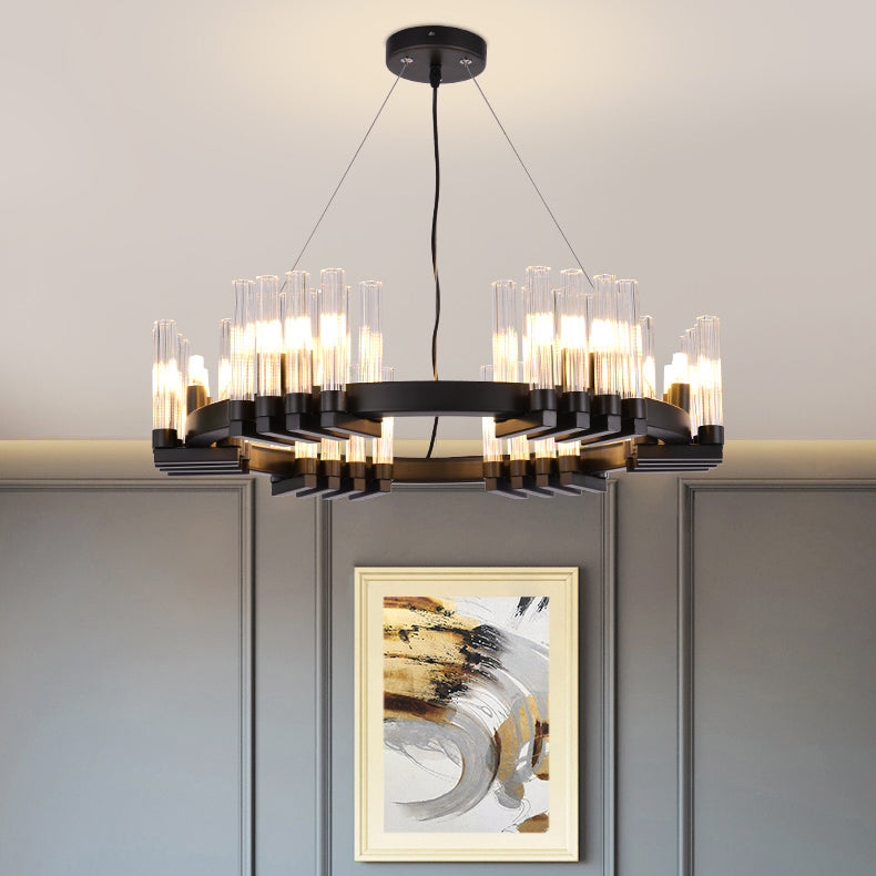 FOUNIN Ring Chandelier by Lampadom - angle view