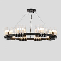 FOUNIN Ring Chandelier by Lampadom - side view