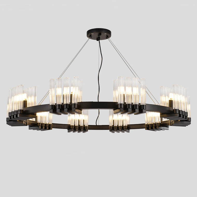 FOUNIN Ring Chandelier by Lampadom - close-up