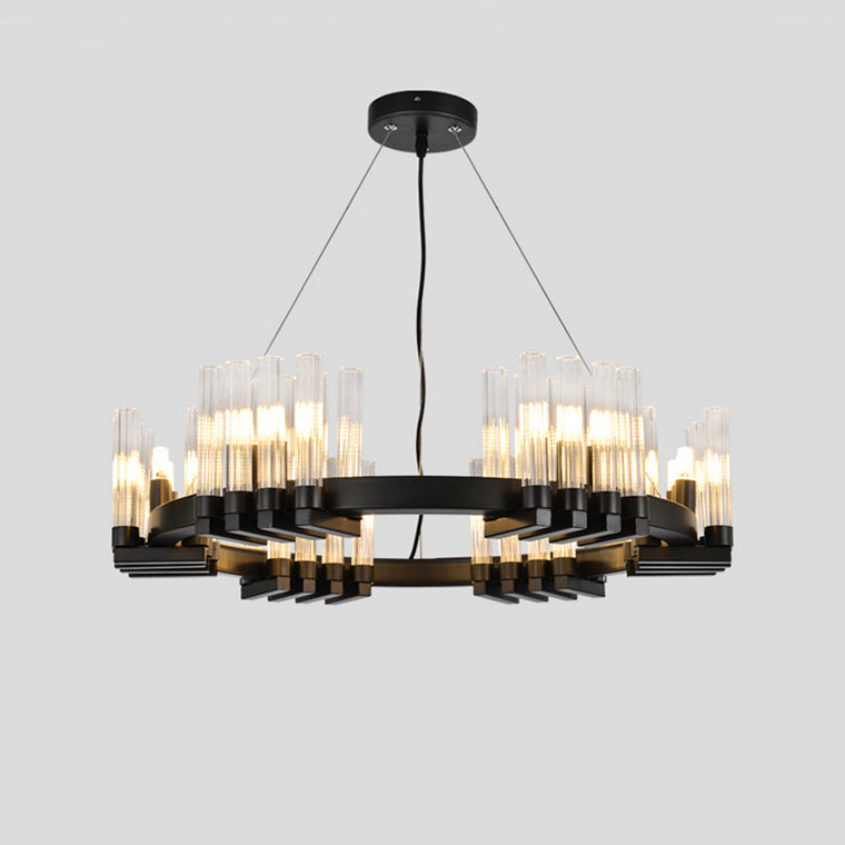 FOUNIN Ring Chandelier by Lampadom - top view