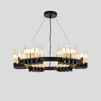 FOUNIN Ring Chandelier by Lampadom - top view
