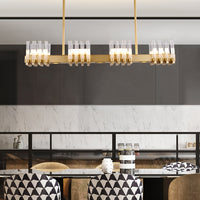 FOUNIN Ring Chandelier by Lampadom - close-up