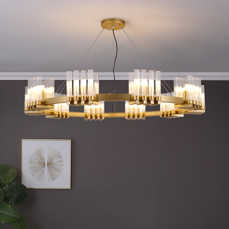 FOUNIN Ring Chandelier by Lampadom - top view