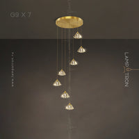 FREEDVOR Cascade Light by Lampadom - top view