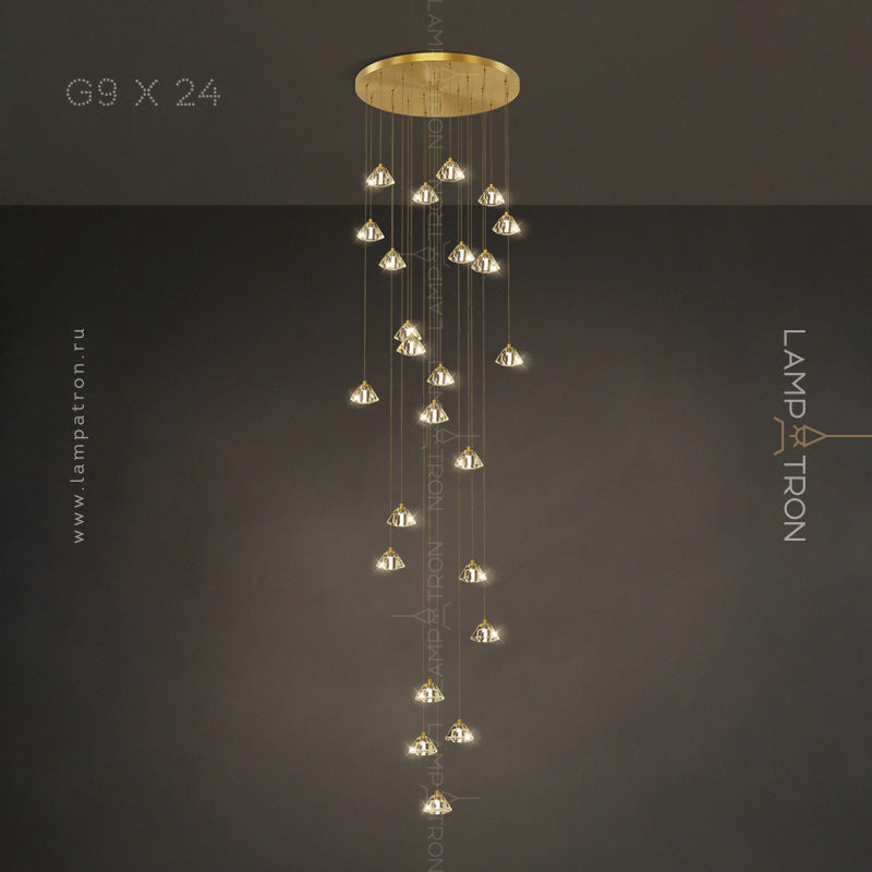 FREEDVOR Cascade Light by Lampadom - detail view
