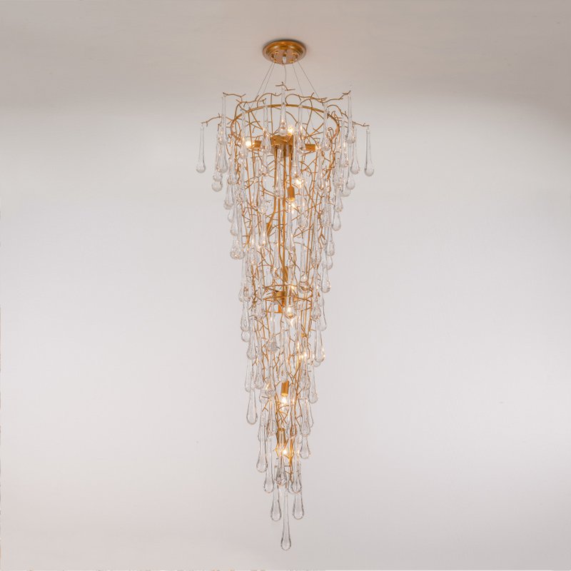 GALORE Chandelier by Lampadom - side view