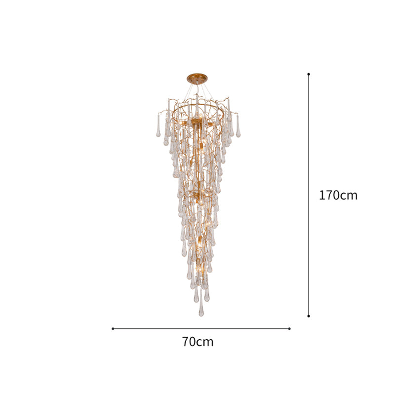 GALORE Chandelier by Lampadom - close-up