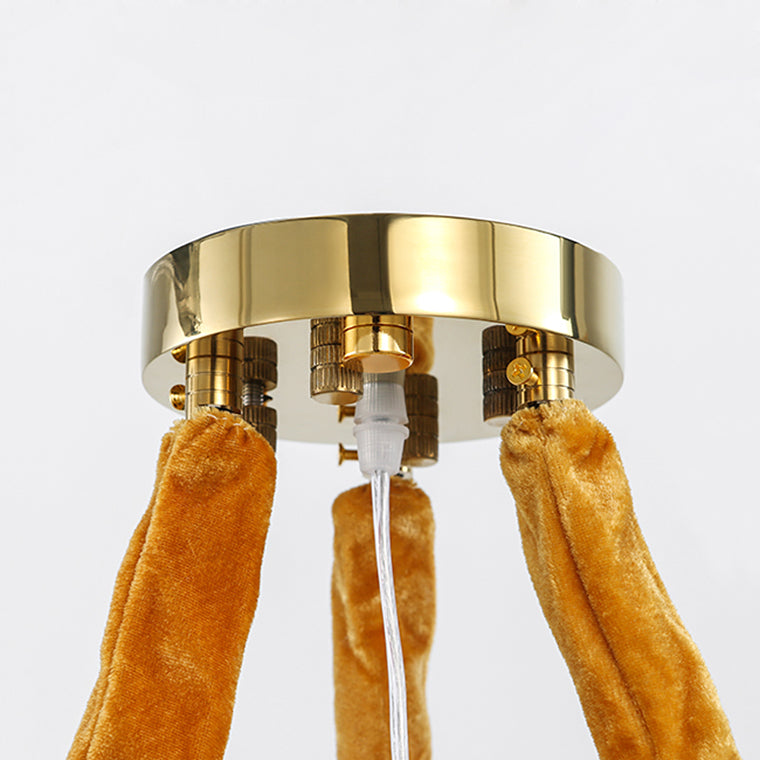 GENEVA C. Chandelier by Lampadom - scale reference