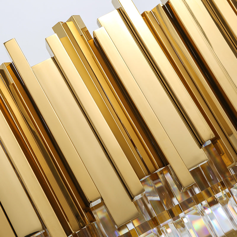 GENEVA Linear Chandelier by Lampadom - side view