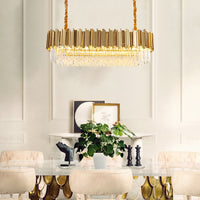 GENEVA Linear Chandelier by Lampadom - detail view