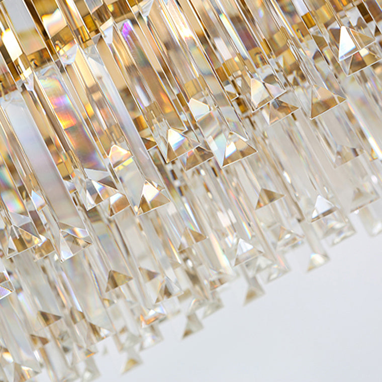 GENEVA Linear Chandelier by Lampadom - close-up