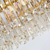 GENEVA Linear Chandelier by Lampadom - close-up