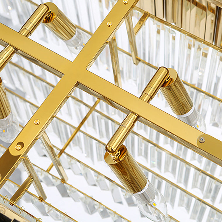 GENEVA Linear Chandelier by Lampadom - detail view