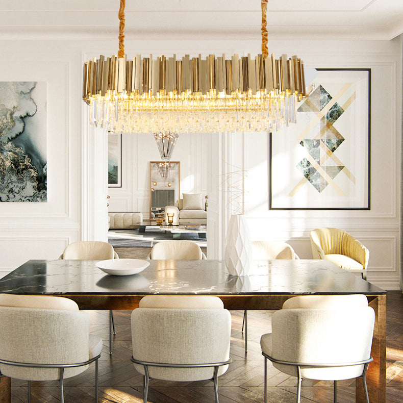 GENEVA Linear Chandelier by Lampadom - scale reference