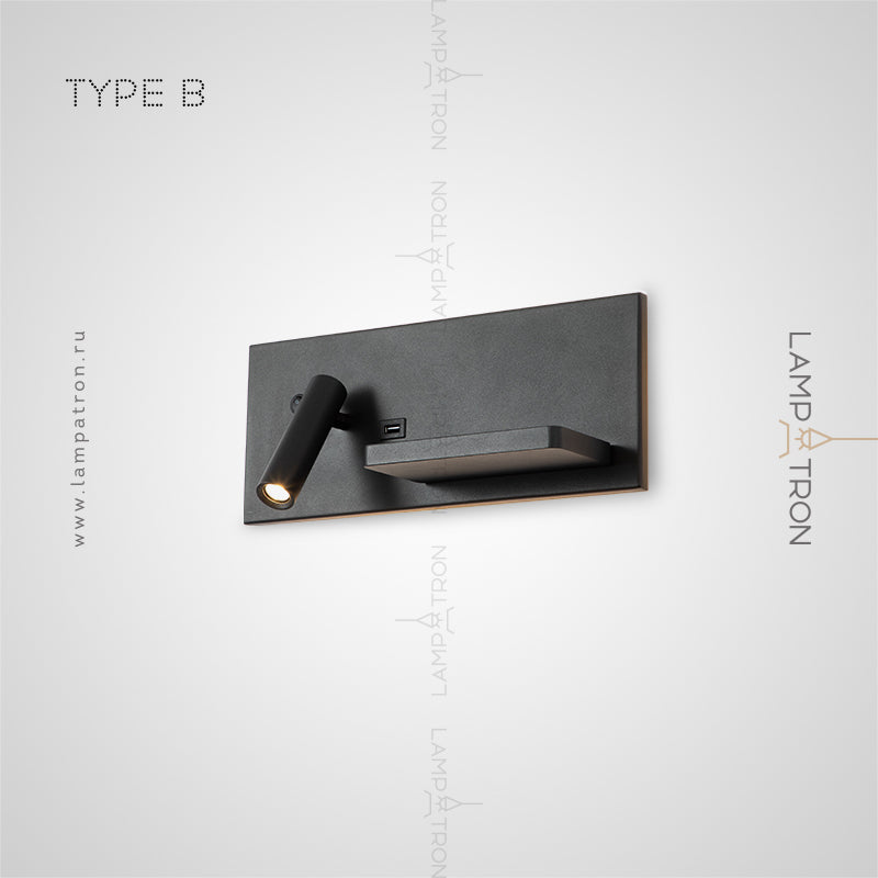 GENIUS Wall Light by Lampadom - side view