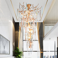 EXPA Chandelier by Lampadom - side view