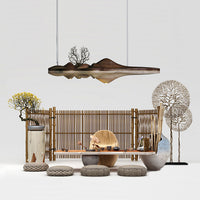 HILLS Linear Chandelier