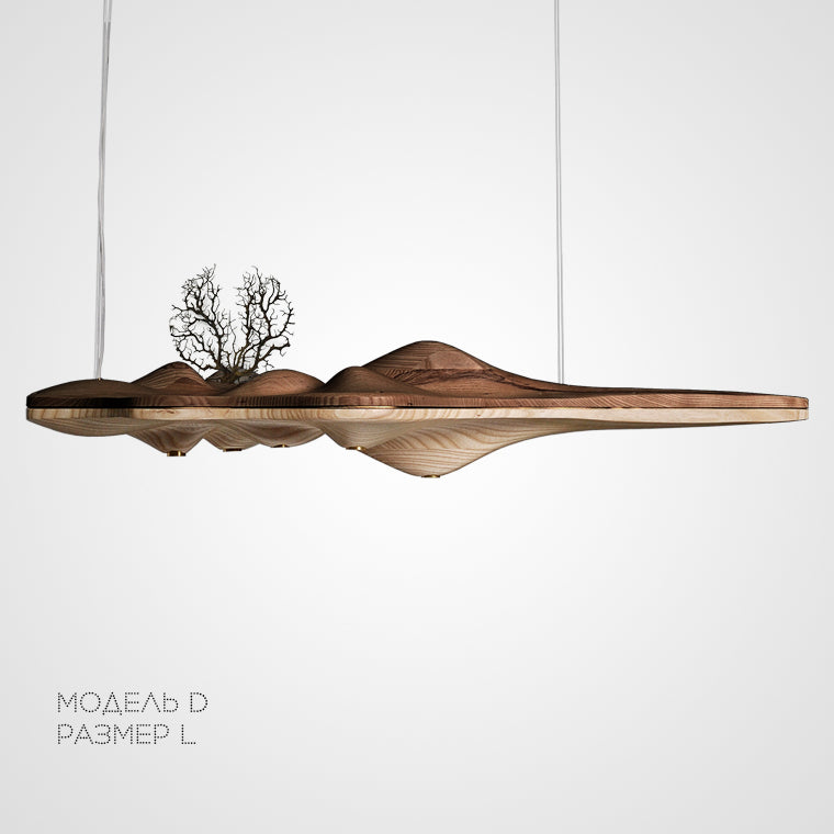 HILLS Linear Chandelier