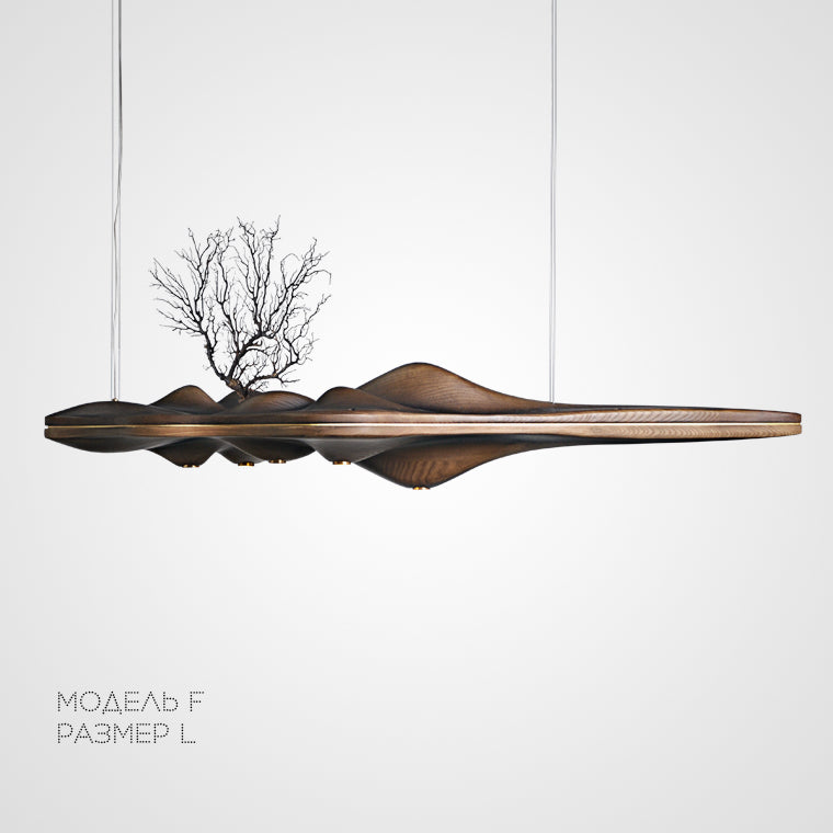 HILLS Linear Chandelier