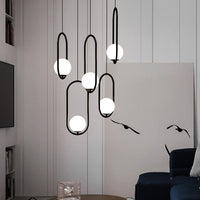HOOP B Pendant by Lampadom - scale reference