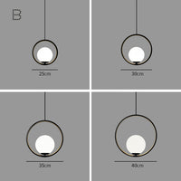 HOOP B Pendant by Lampadom - detail view