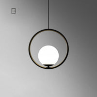 HOOP B Pendant by Lampadom - ambient shot