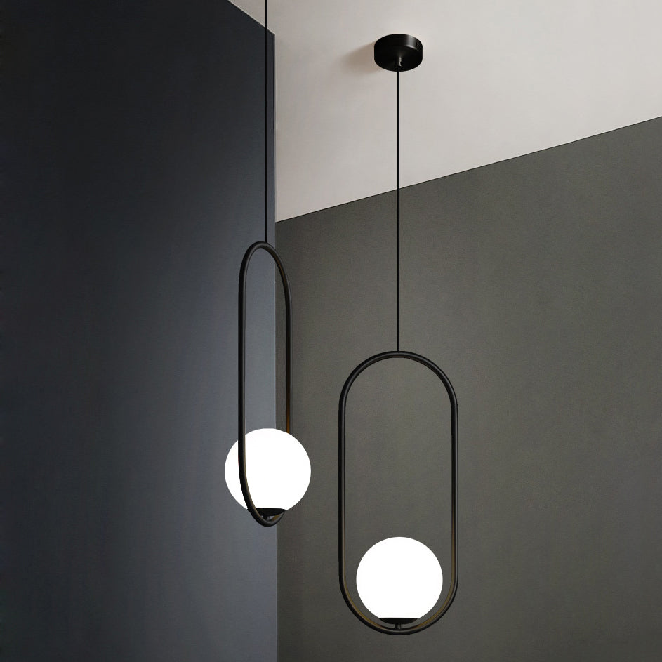 HOOP B Pendant by Lampadom - scale reference