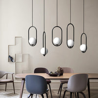 HOOP B Pendant by Lampadom - top view