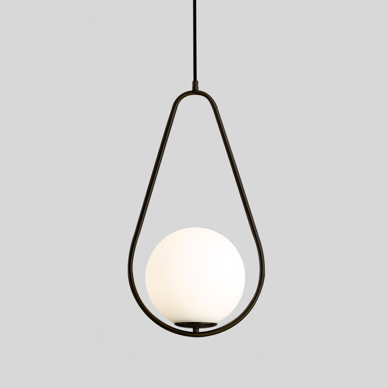HOOP DROP Pendant by Lampadom - scale reference