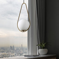 HOOP DROP Pendant by Lampadom - ambient shot