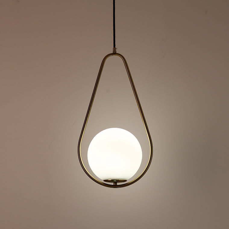 HOOP DROP Pendant by Lampadom - detail view
