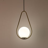 HOOP DROP Pendant by Lampadom - detail view