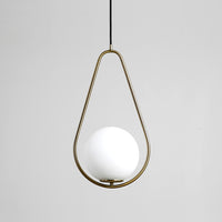 HOOP DROP Pendant by Lampadom - ambient shot