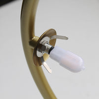HOOP Table Lamp by Lampadom - scale reference