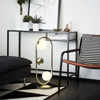 HOOP Table Lamp by Lampadom - scale reference