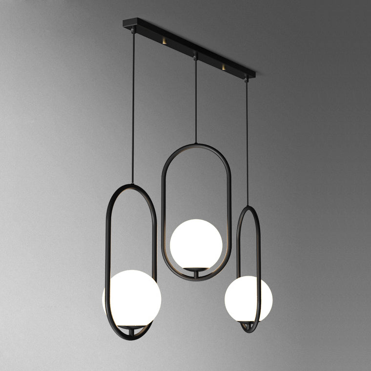 HOOP TRIO Cascade Light by Lampadom - scale reference