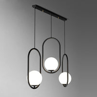 HOOP TRIO Cascade Light by Lampadom - scale reference